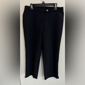NWT ZARA Black Cropped Dress Pants Women’s Size XS